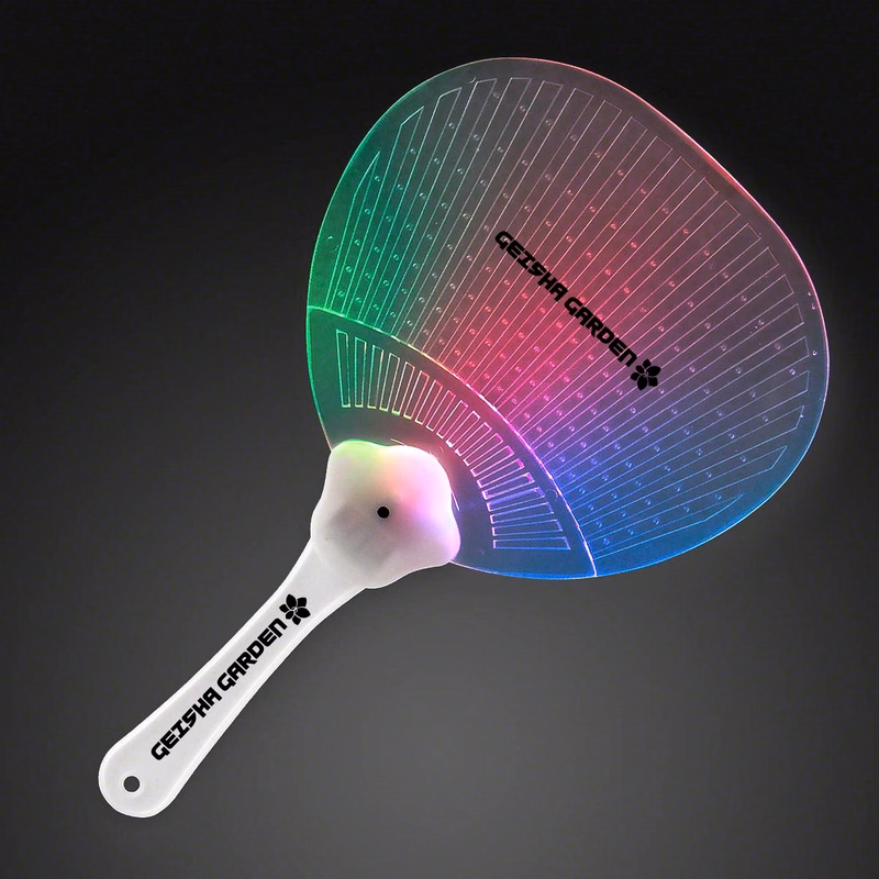 Flashing Fancy Fan with LED Lights