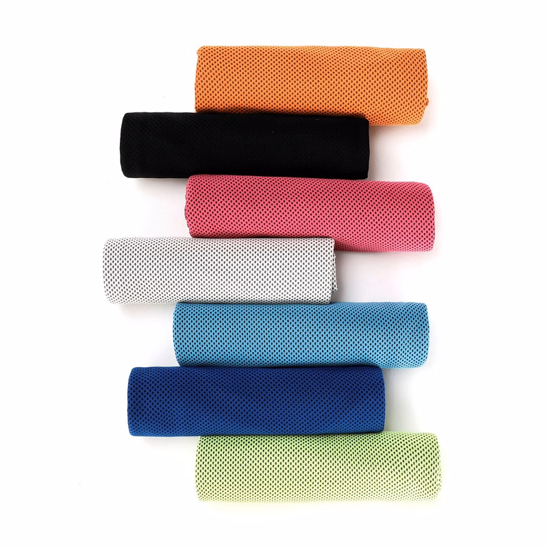 A Cold Towel For Wiping Sweat And Cooling Down During Outdoor Activities