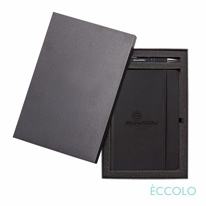 Eccolo® Cool Journal/Clicker Pen Gift Set - (M)