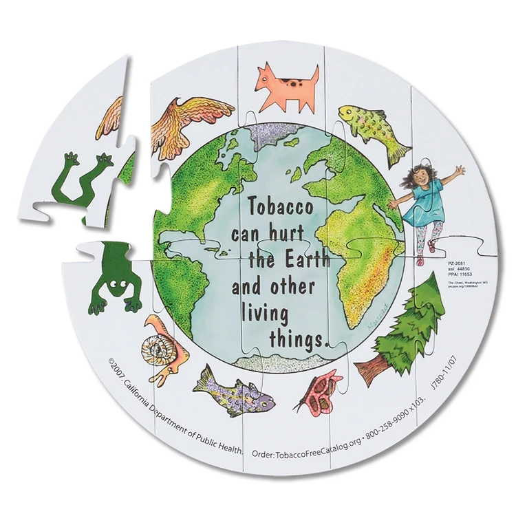10 Pieces- 8" Diameter - Medium Puzzle 1
