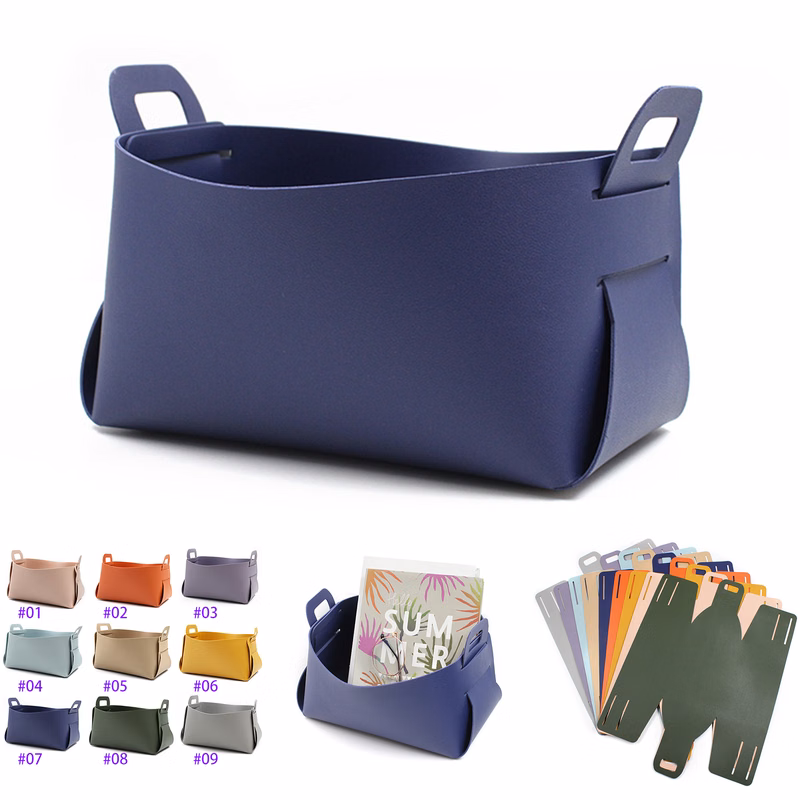 Entrance Leather Storage Box