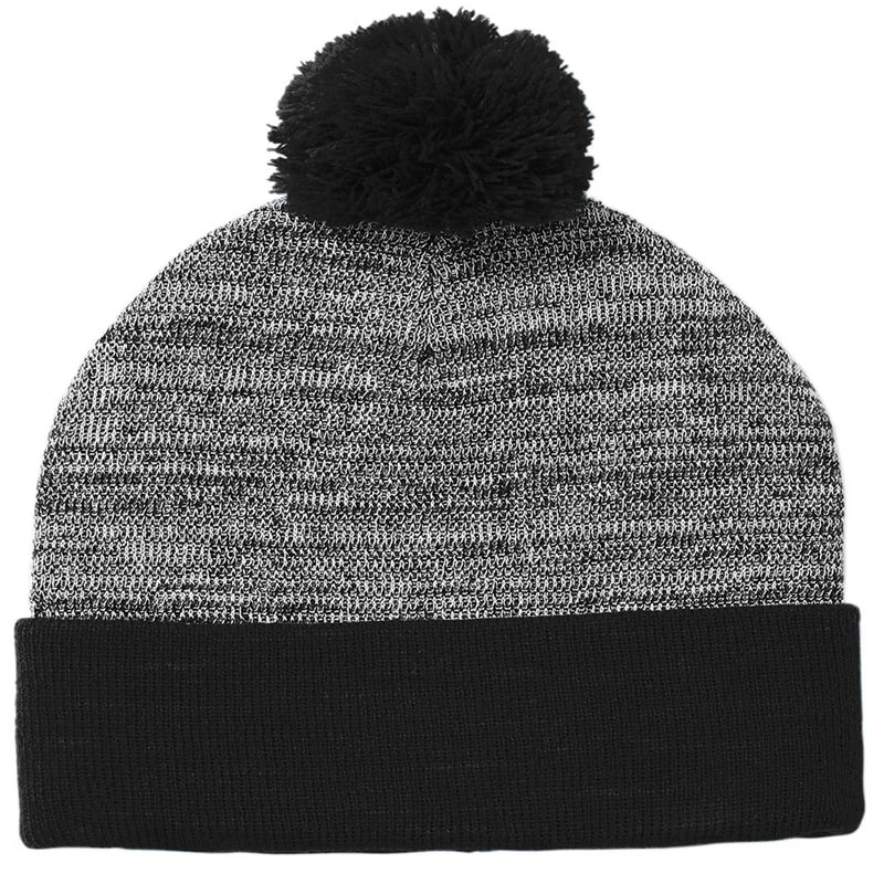Sport-Tek Heather Pom Pom Beanie 1