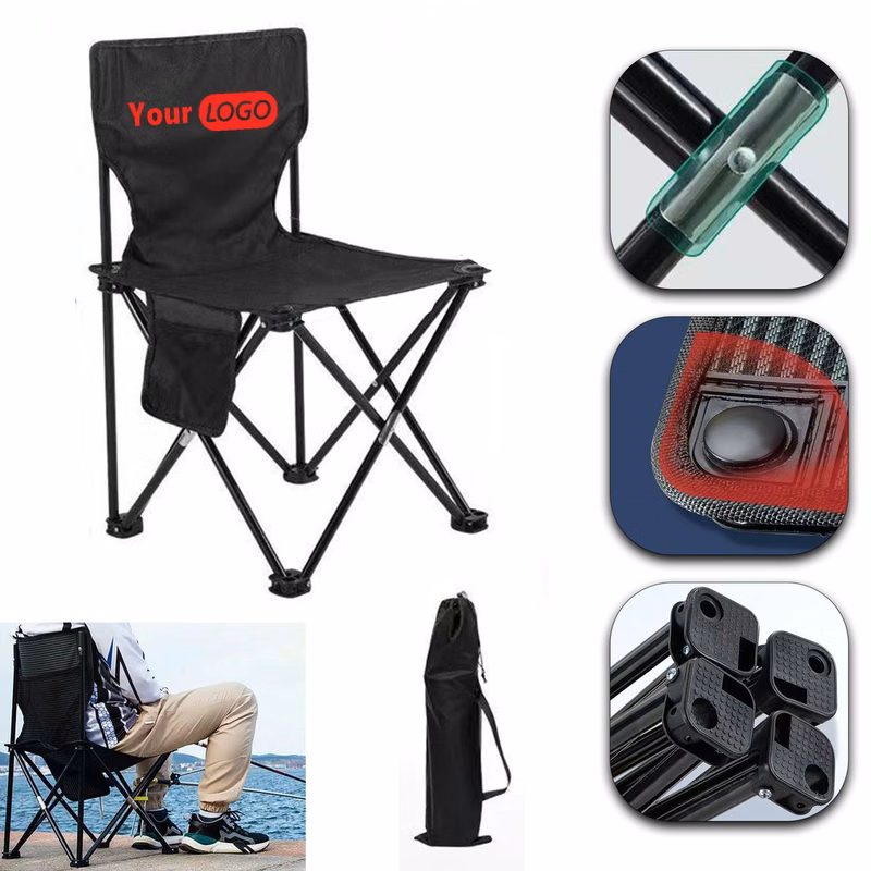Compact Backpacking Chair Ergonomic Portable Camp Stool