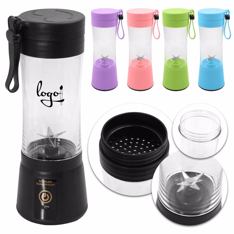 Portable 6 Blade Electric Juicer Cup Mini USB Blender