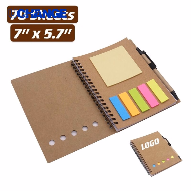 Spiral Notebook Journal with Page Marker