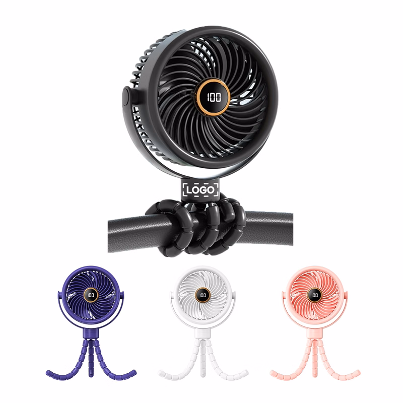 5 Speeds Nature Wind Baby Stroller Fan