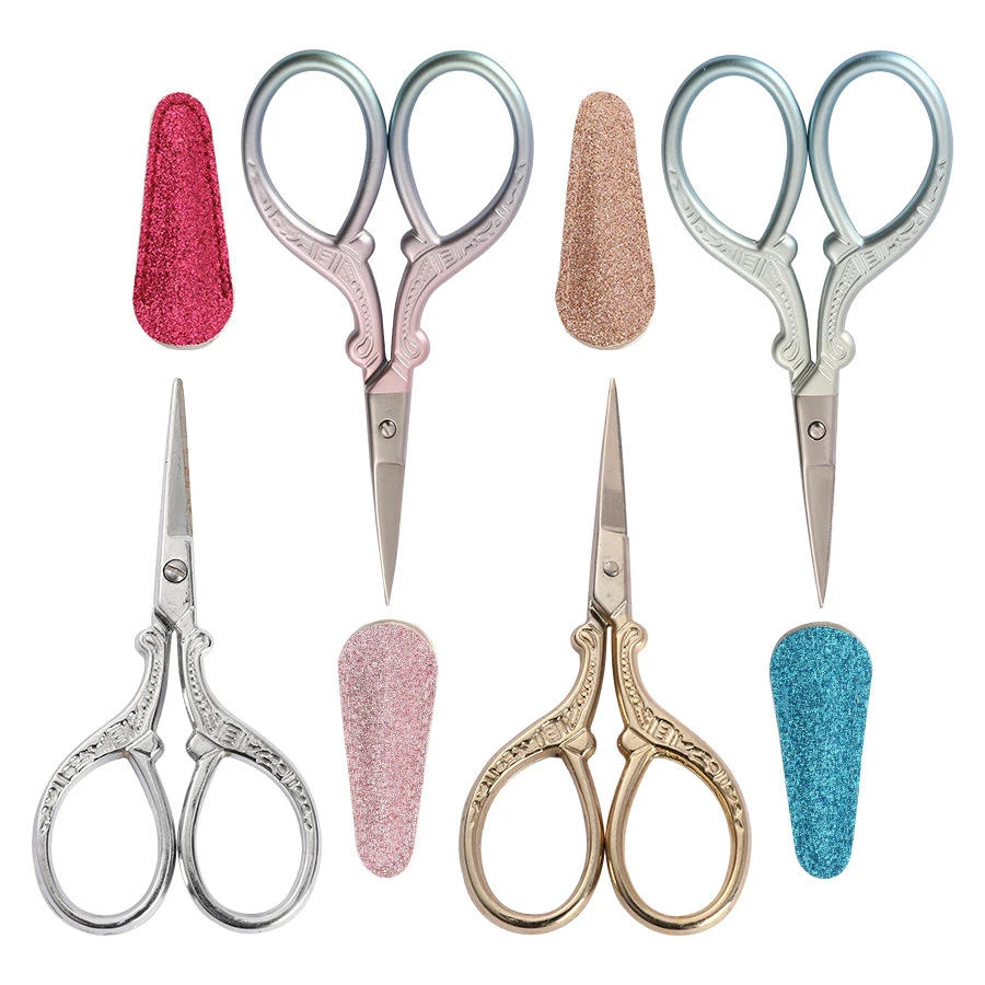 Makeup Scissors with Glitter Protective Cover 1