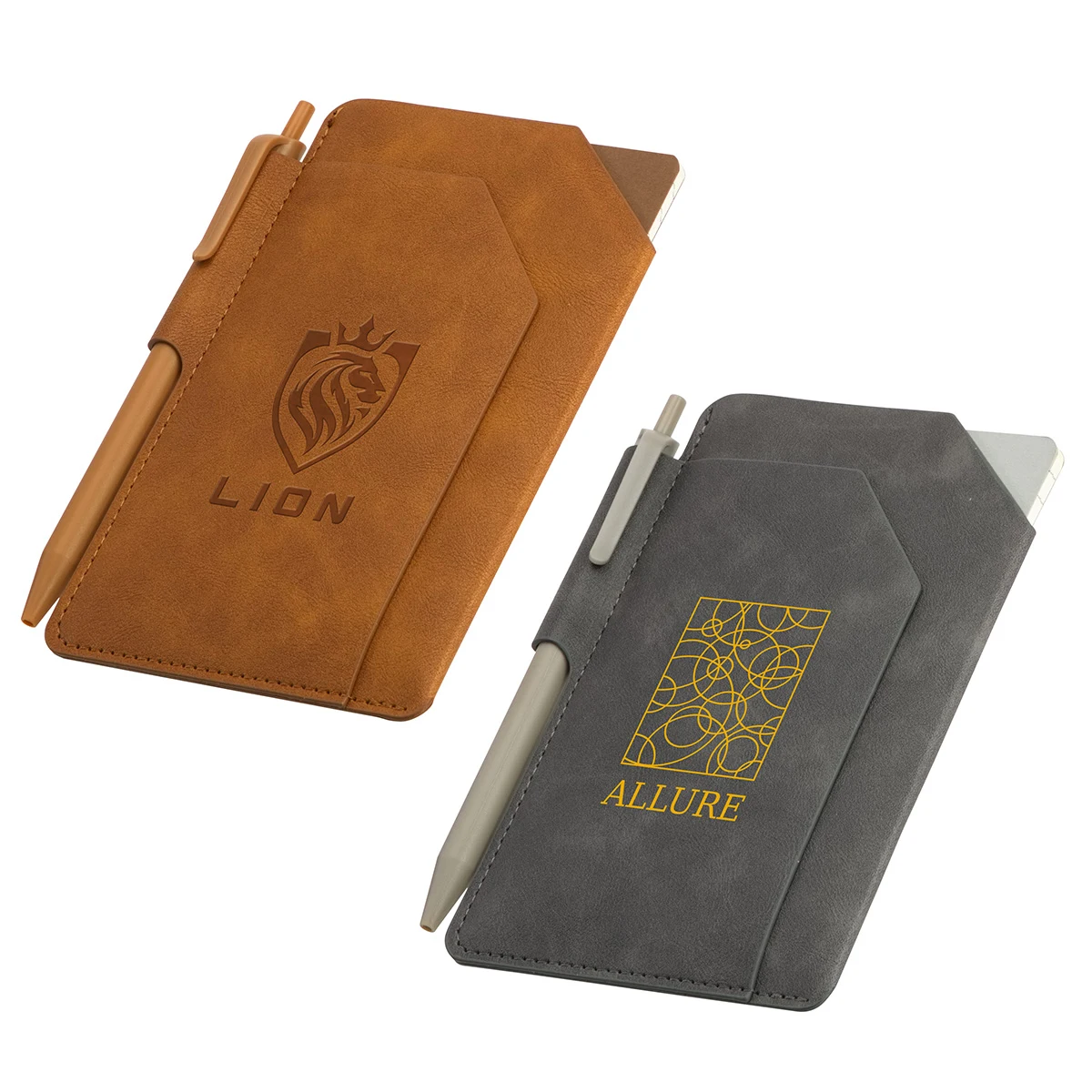 Protege Mini Notebook With Pen & Front Pocket 1