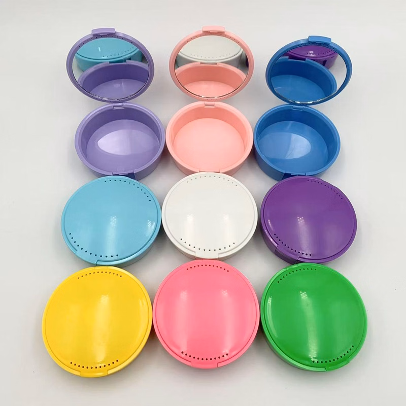 Custom Round ABS Retainer Case