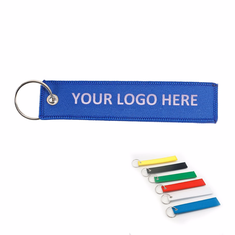 Text Tag Keychain