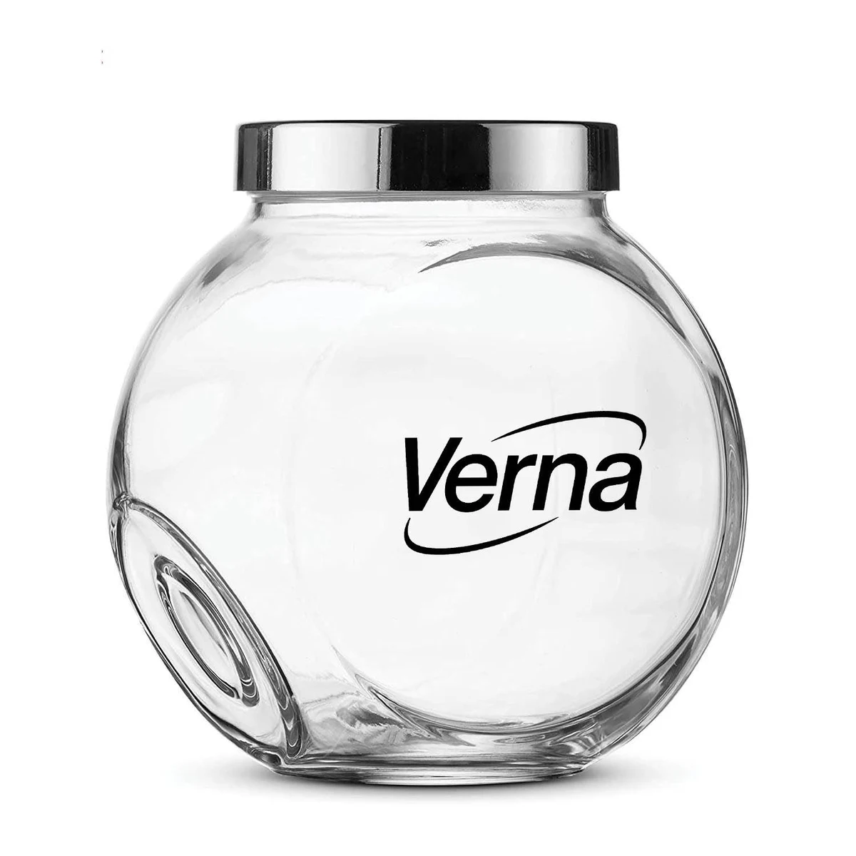 6oz Airtight Glass Food Storage Jar w/ Lid 1