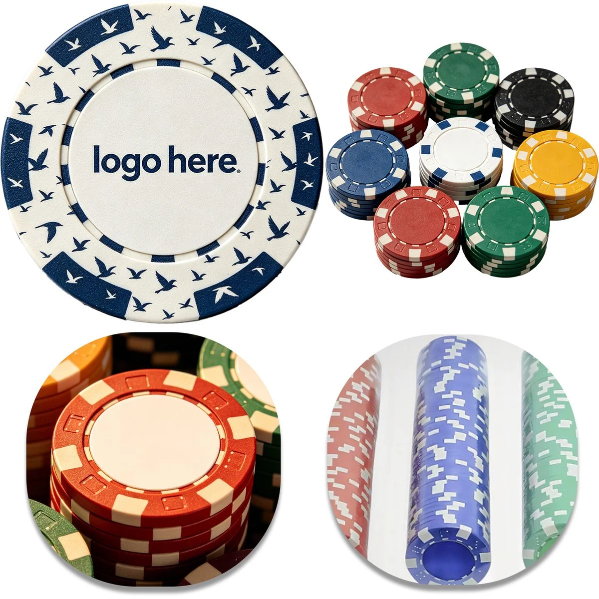 Custom Printed Casino Chips 1