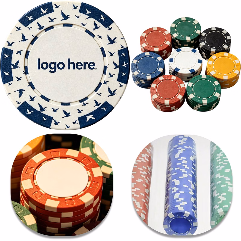 Custom Printed Casino Chips