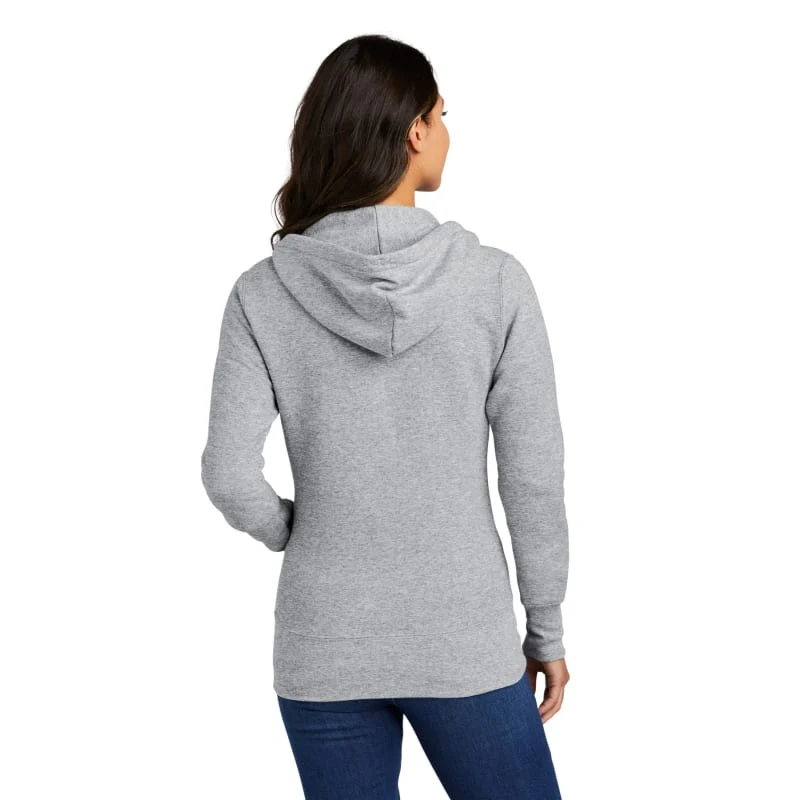 Port & Company Women's Core Fleece Full-Zip Hooded Sweatshirt., custom hoodie or sweatshirt with logo imprint 1