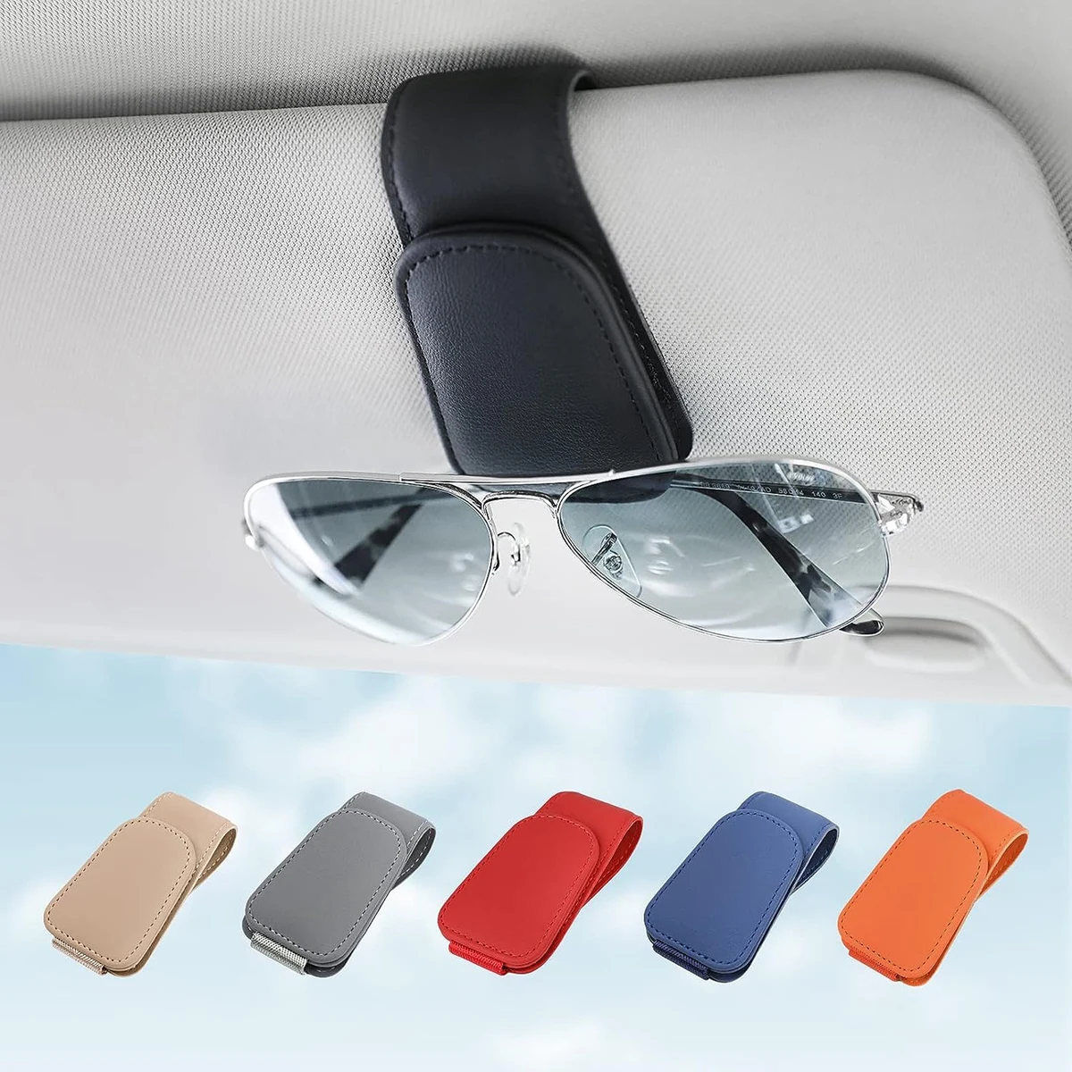 Leather Eyeglass Holder 1