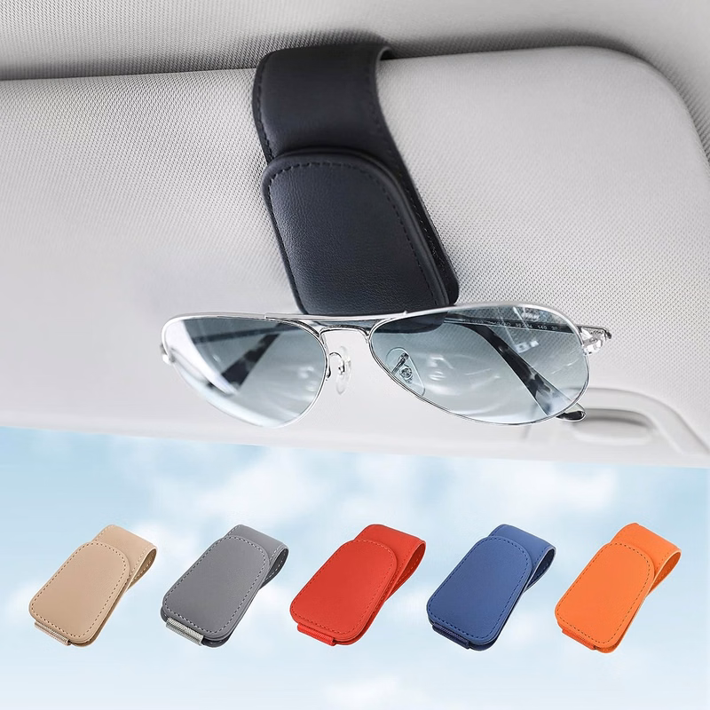 Leather Eyeglass Holder