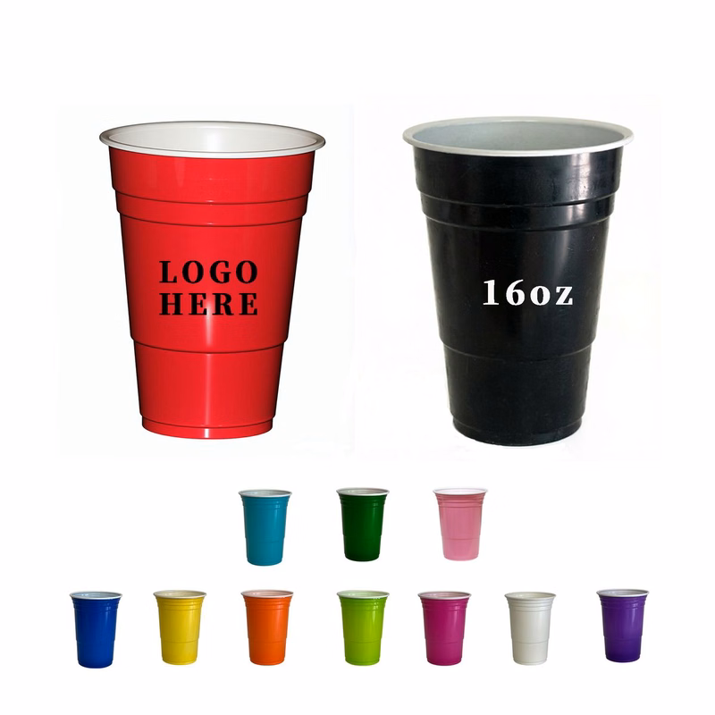 16 Oz Beer Pong Solo Cups Disposable Party Game Special