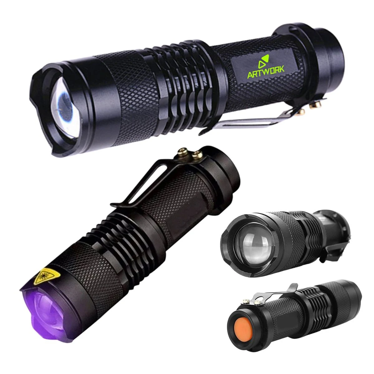 Ultraviolet Flashlight Mini Handheld Torch 1