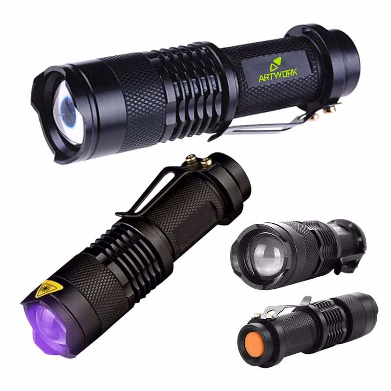 Ultraviolet Flashlight Mini Handheld Torch