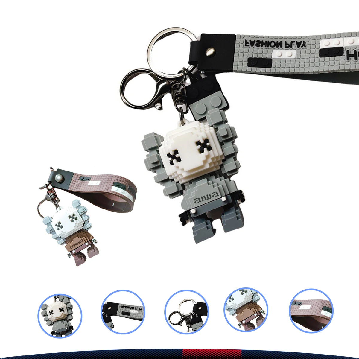 Lego Bear Keychain 1