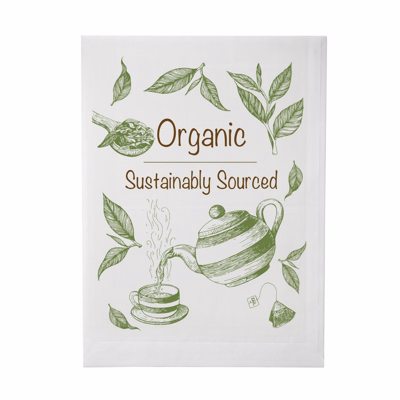 Full Color 2-Sided Food Safe Merchant Paper Bags (7.5" x 10")