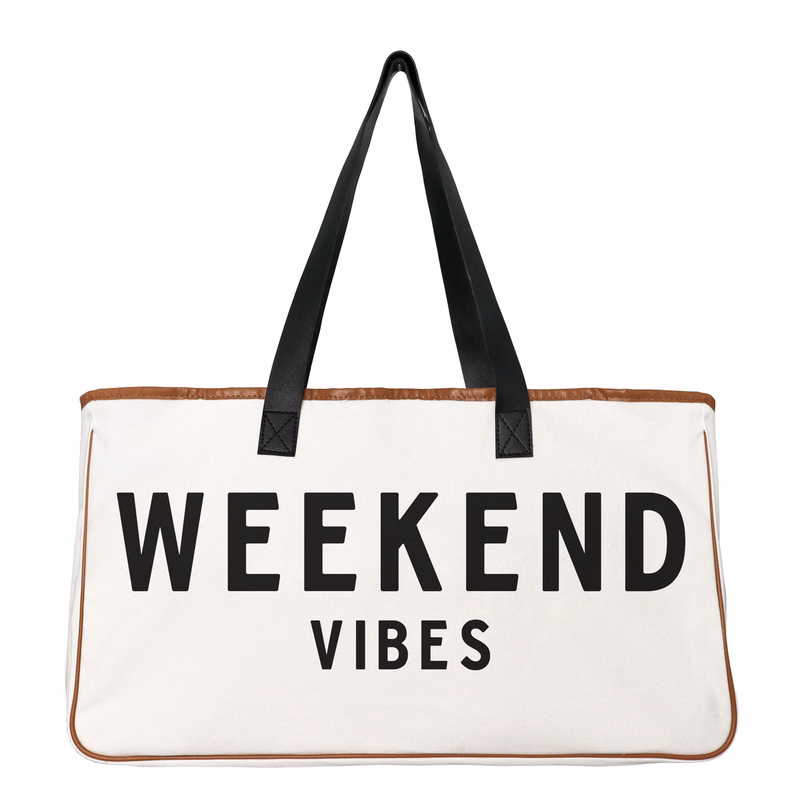 Large Canvas Beach Tote Bag