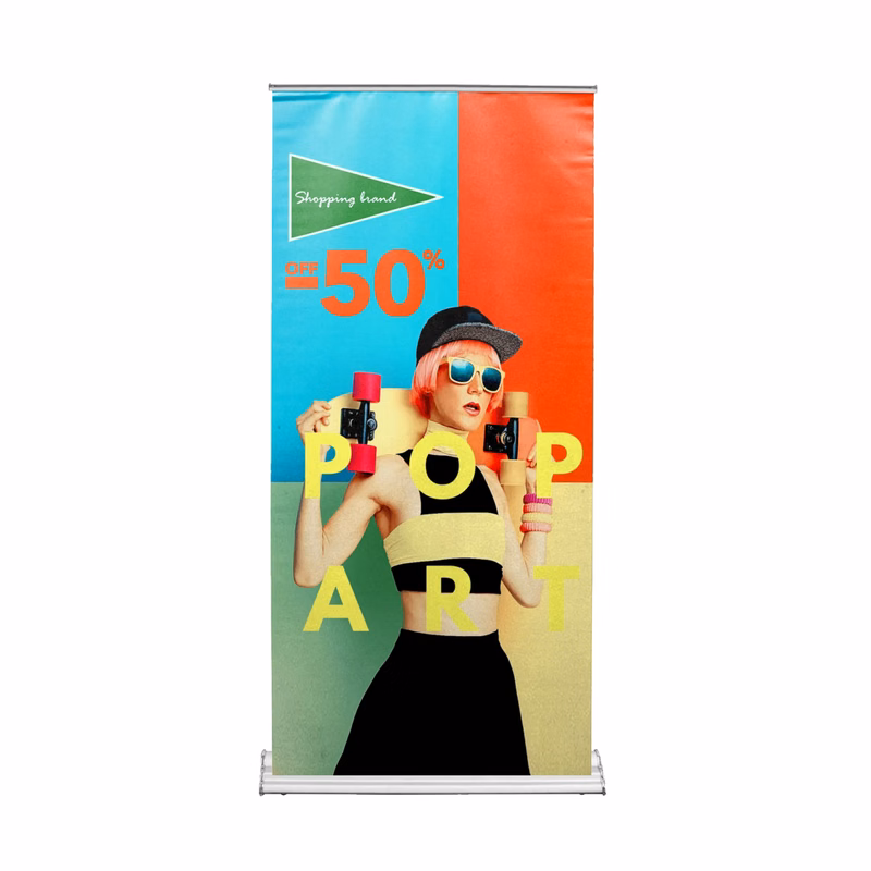 33.25" x 71" Adjustable Banner Stand Kit