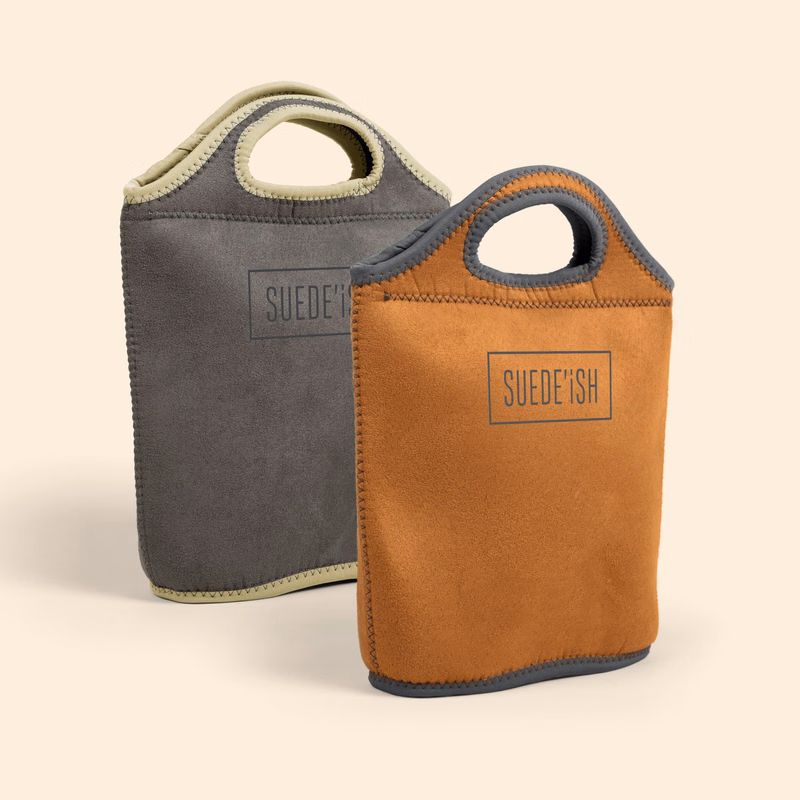 VENTI - SUEDE-ISH NEOPRENE LUNCH BAG