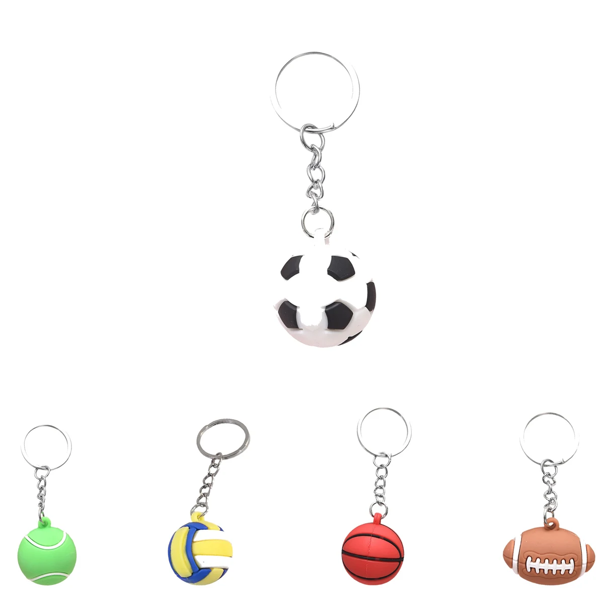 Small Basketball Keychain 1
