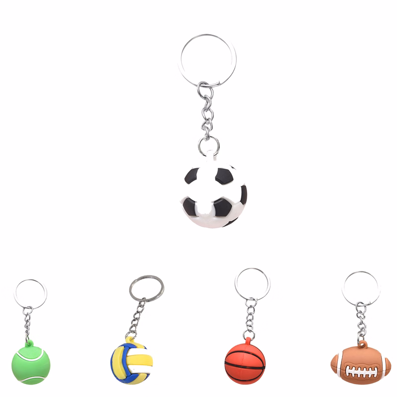 Small Basketball Keychain