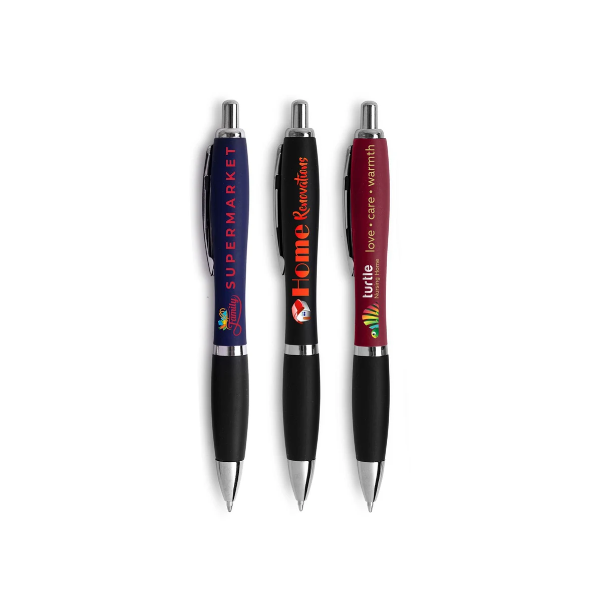 Small Batch -Basset Satin Soft Touch Click Pen 1