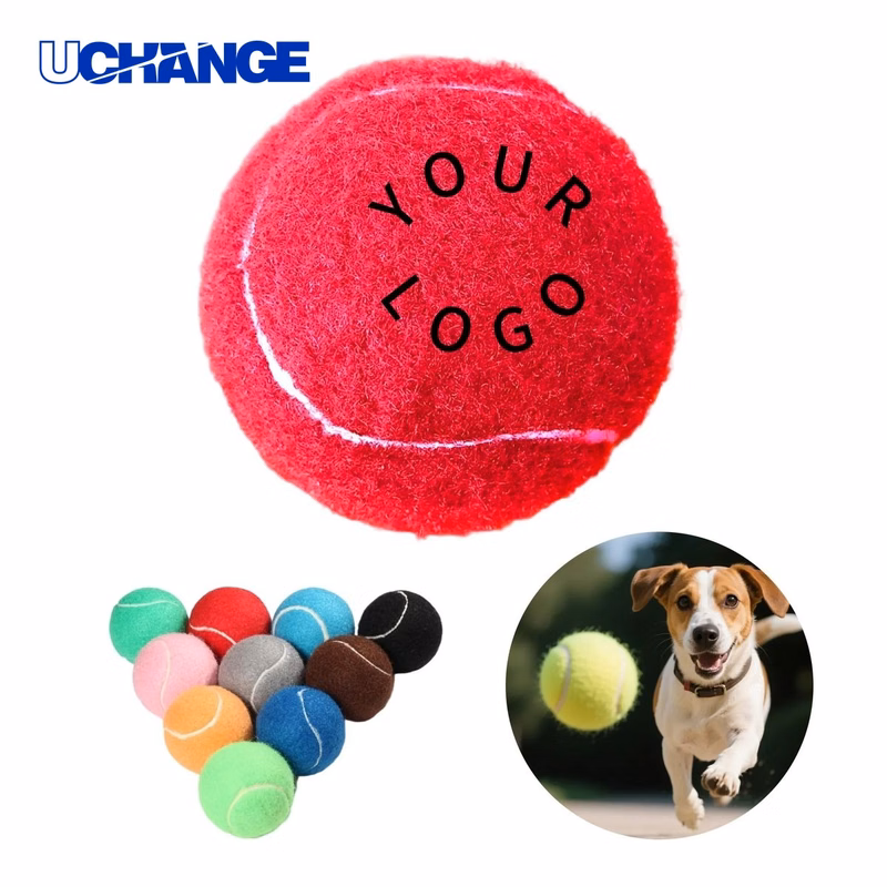 Rubber Pet Tennis Ball