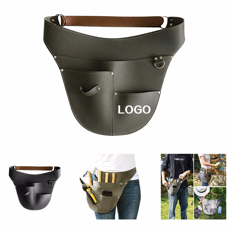 PU Leather Waist Bag Tool Apron