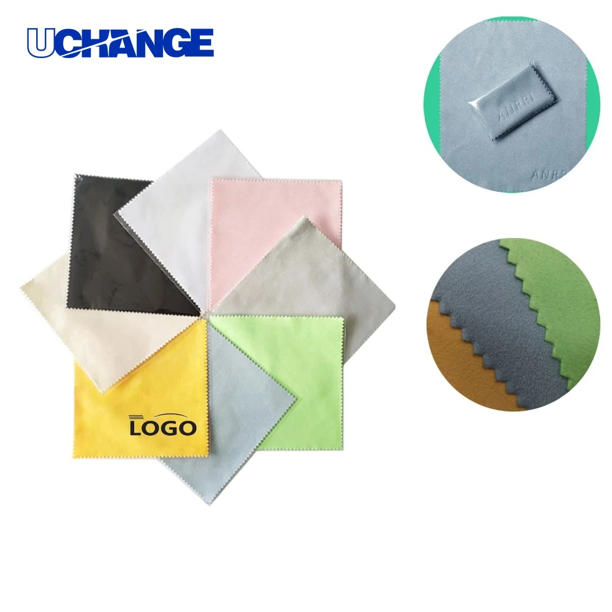 Eyewear Suede Microfiber Eyeglass Cloth Cleaning Accessory 1
