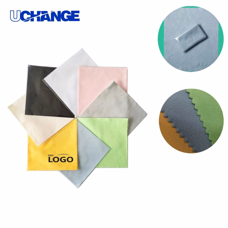 Eyewear Suede Microfiber Eyeglass Cloth Cleaning Accessory