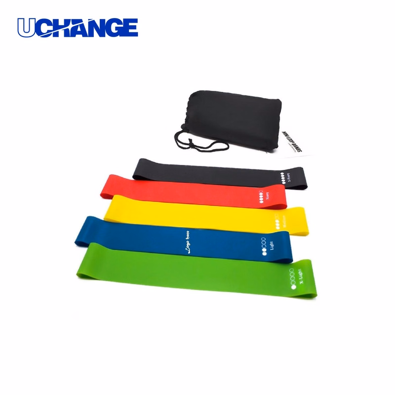 Fitness Yoga Resistance Bands Set of 5 for Training