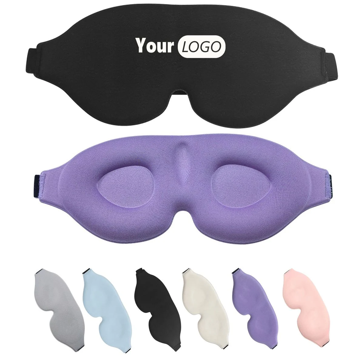 Portable Customizable Logo Eye Mask 1