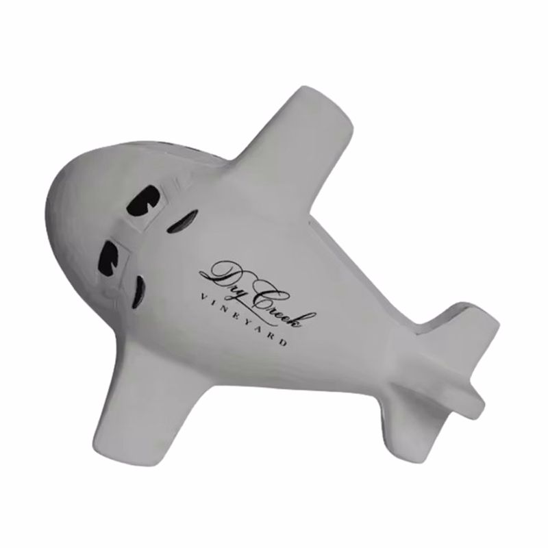 Airplane Shape PU Stress Ball
