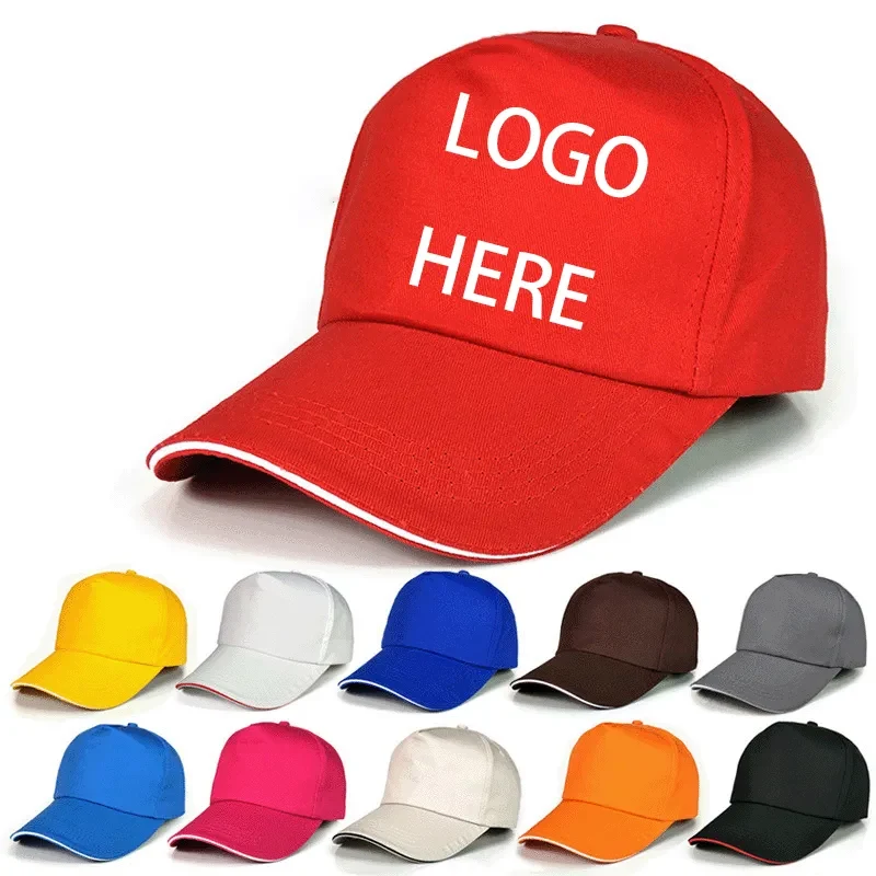 5 Panel Econo Cotton Baseball Cap 1