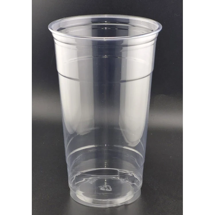 24 oz. Clear Plastic PET Cup 1