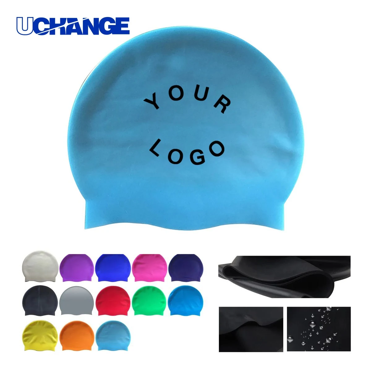 Silicone Swim Cap Gear for Daily Swimming 1