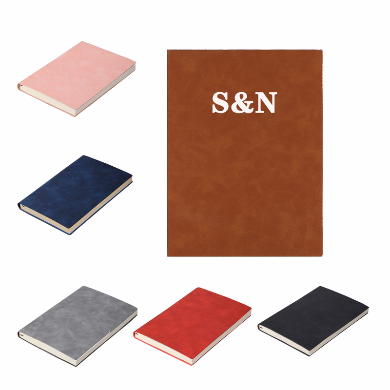 A5 Hardcover Leather Notebook
