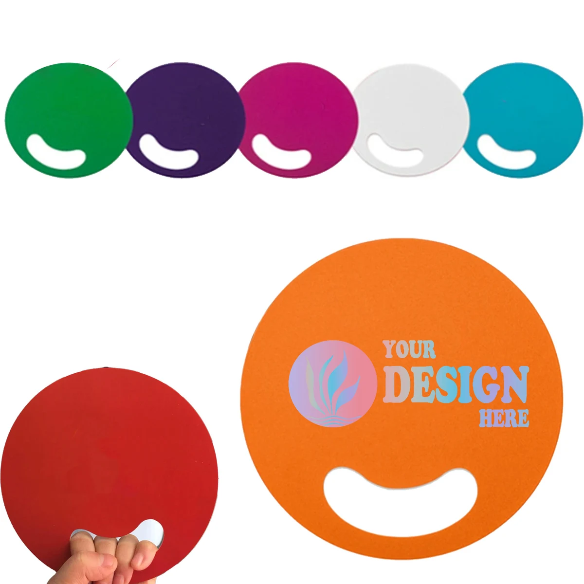 PP Plastic Hand Fan 1
