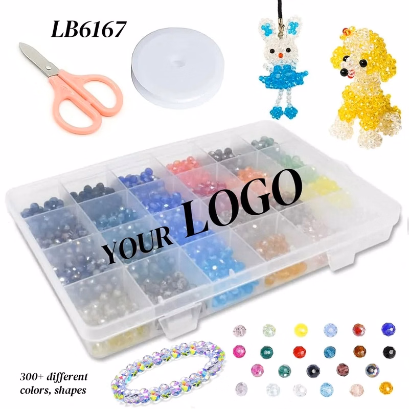 DIY Crystal Beads for Jewelry Making Kit Bracelet Set Maker