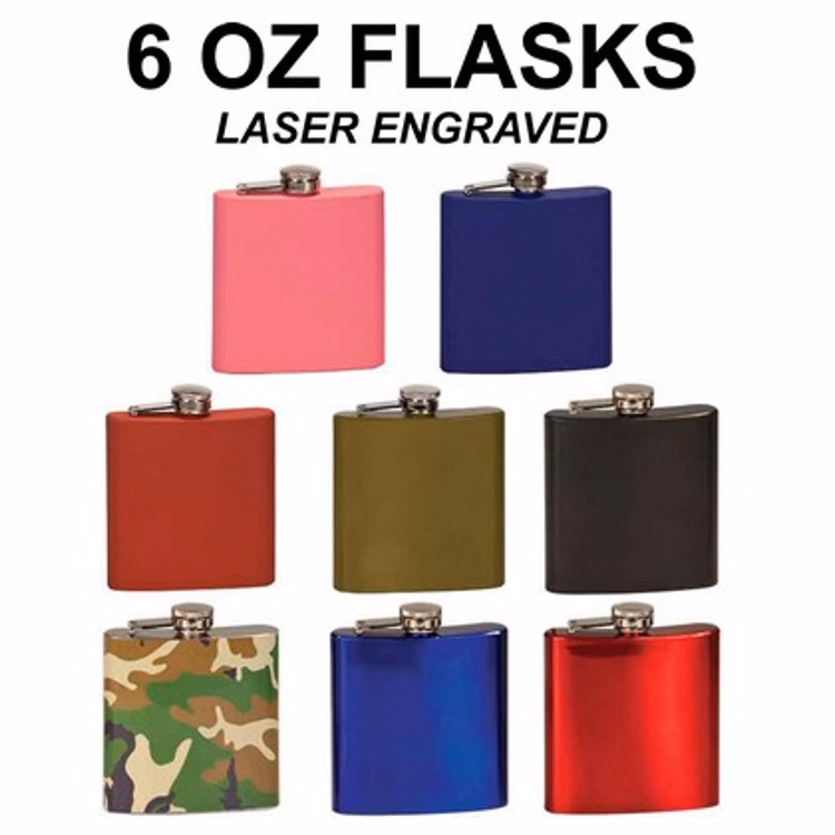 6 Oz. Single Flask