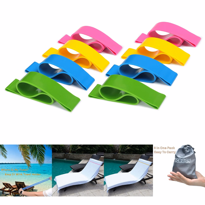 8 Pack Towel Bands