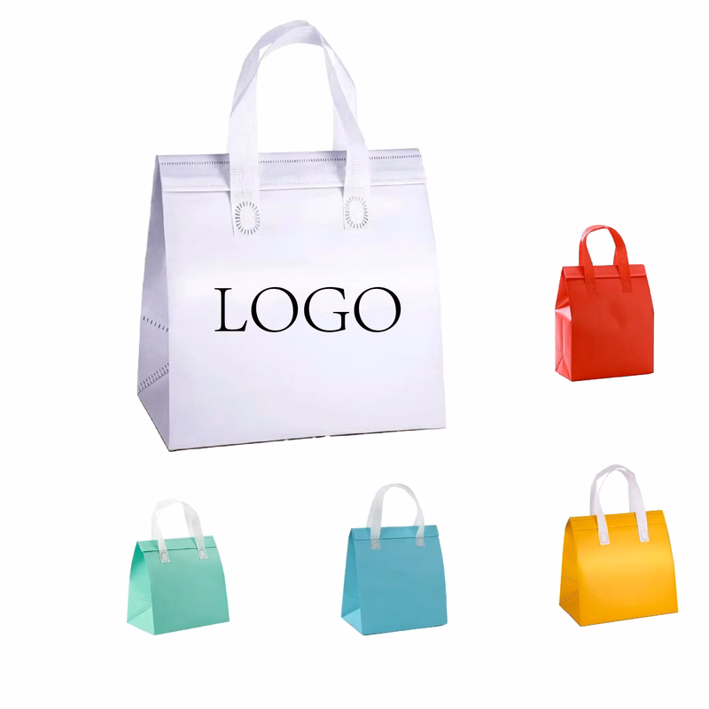 Aluminum Foil Lined Insulated Takeout Bag Coffee Cooler