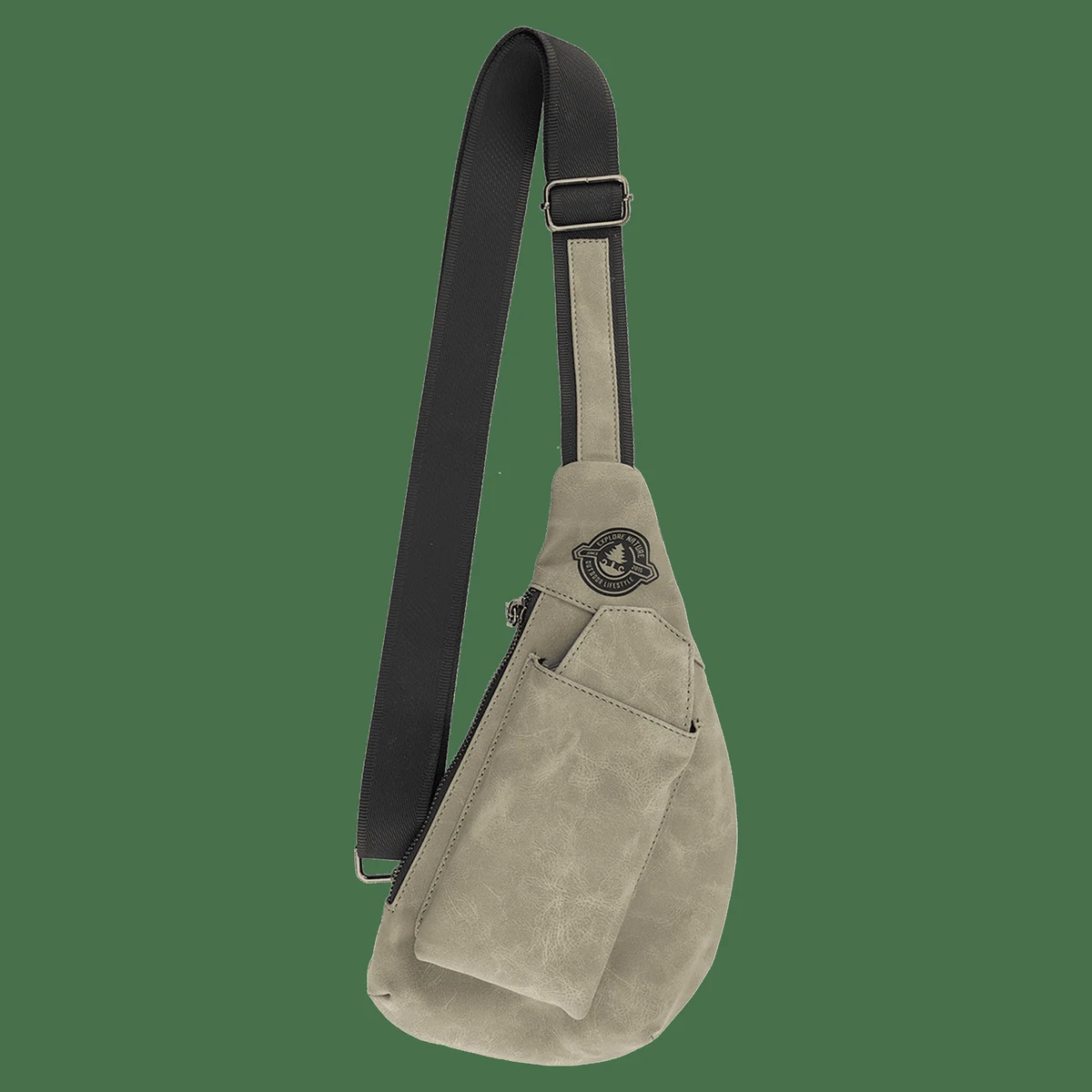 Crescent Bag - Creekside Collection in Light Green 1