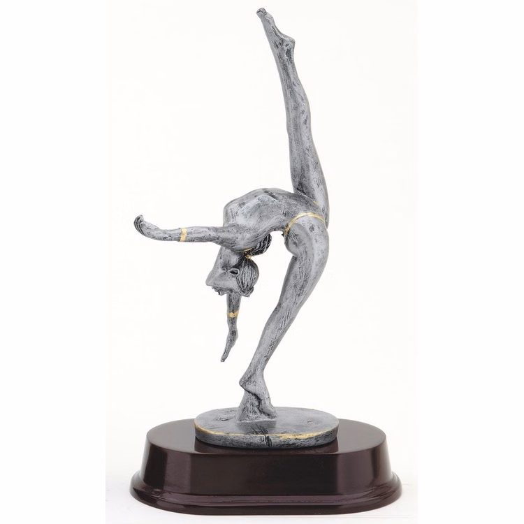 10 1/2" Tall Gymnastics Female Figure Award