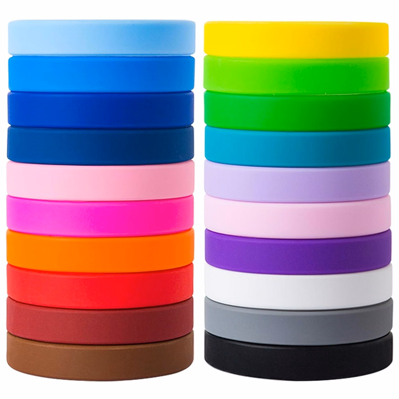 Silkscren Printed Silicone Bracelet